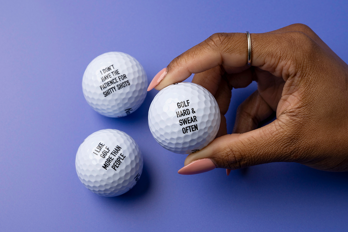 Golf Balls for Fucking Pros - 3 Golf Balls