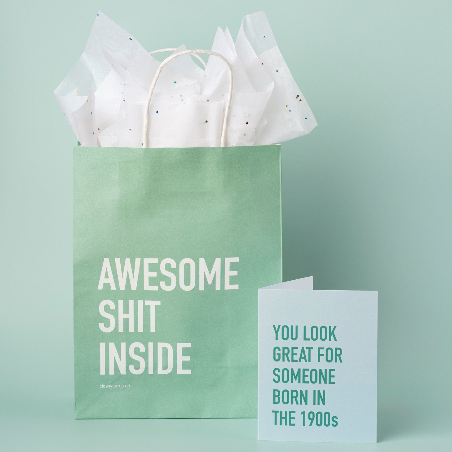 Awesome Shit Inside Paper Bag