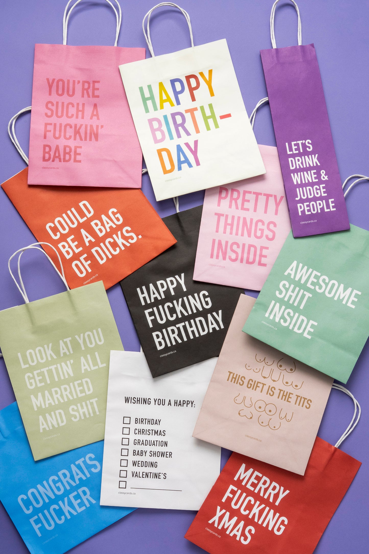 Judge People Wine Paper Bag