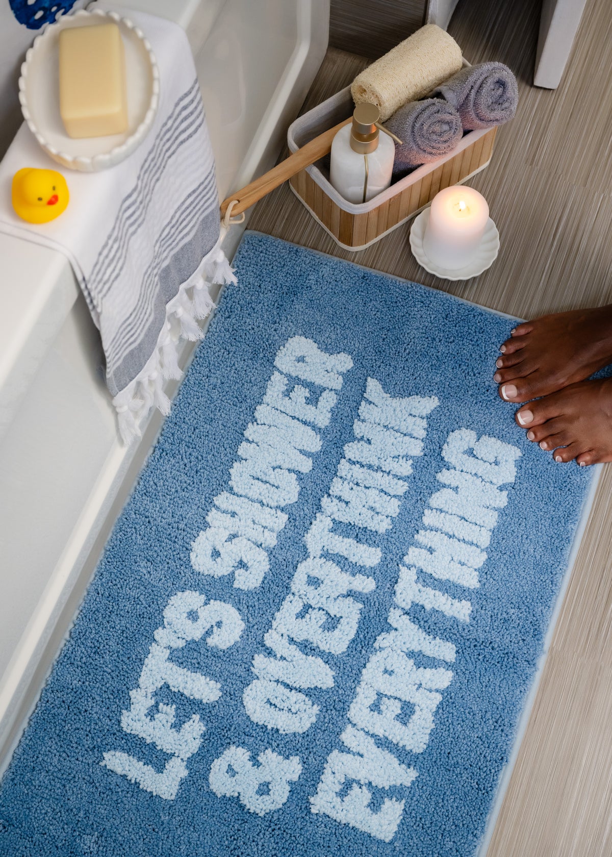 Overthink Everything Bath Mat