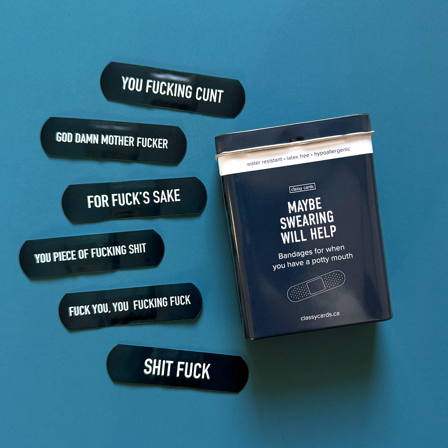 Maybe Swearing Will Help Bandages