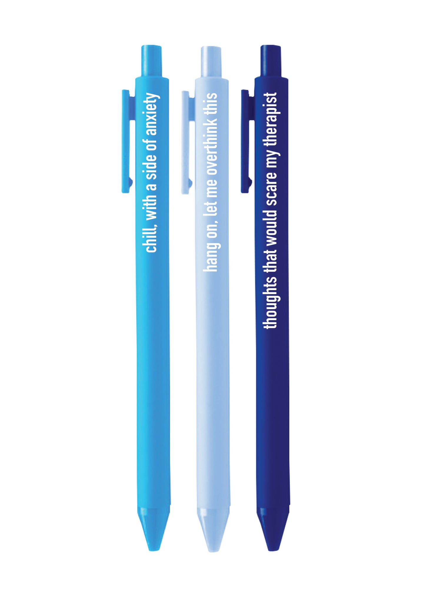 Anxious Overthinker Pens