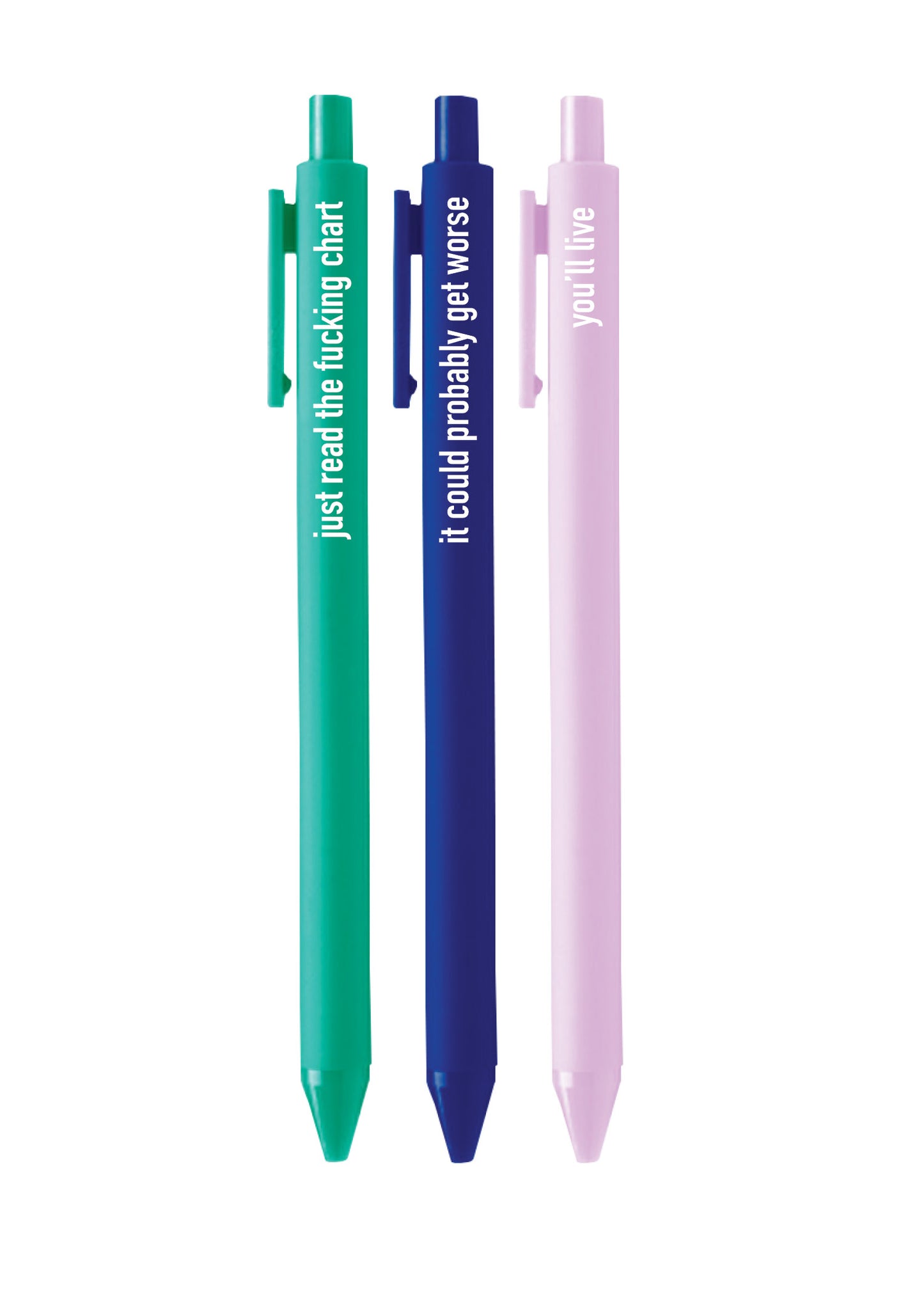 Overworked Nurse Pens