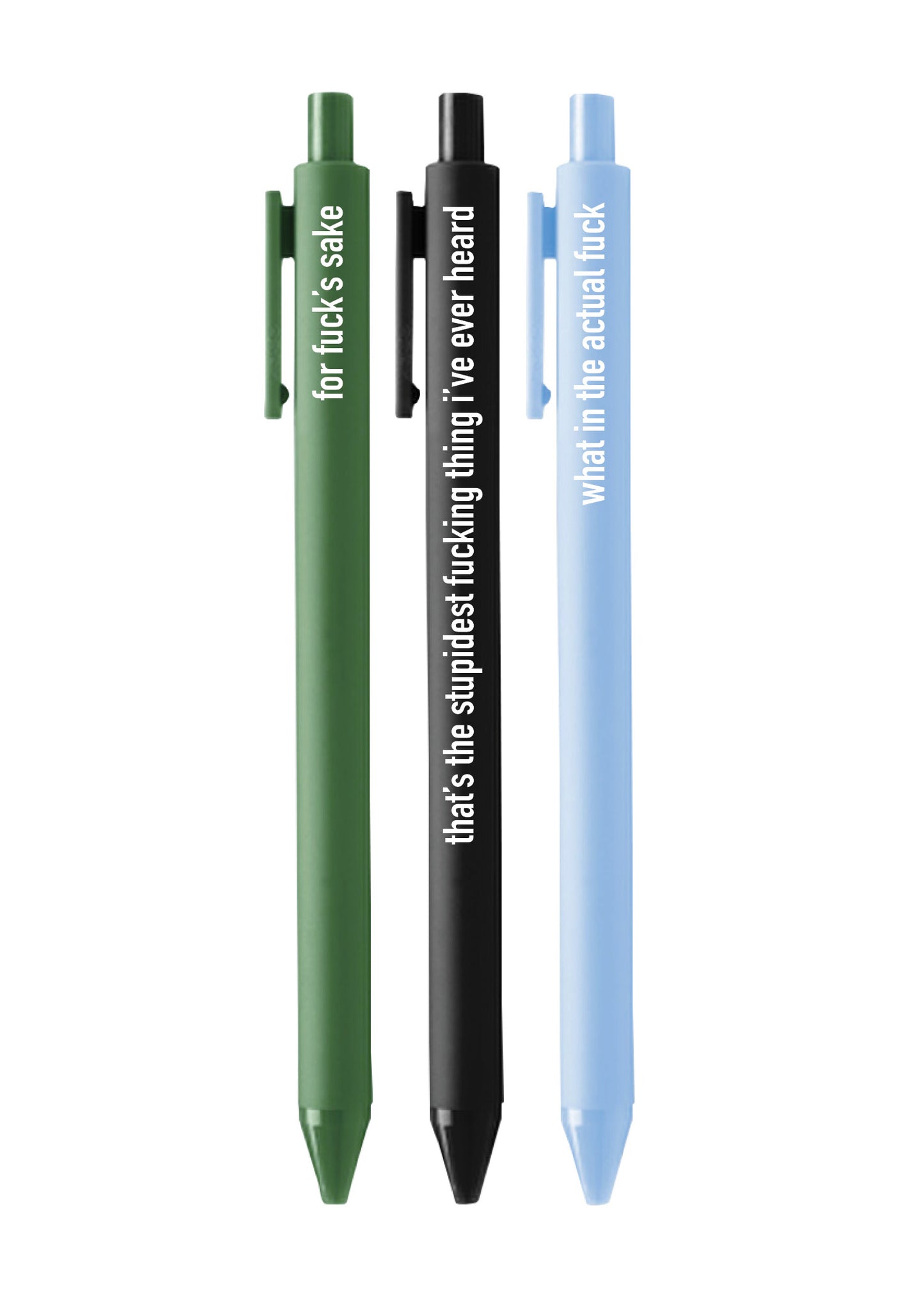 People Who Don't Give a Fuck Pens