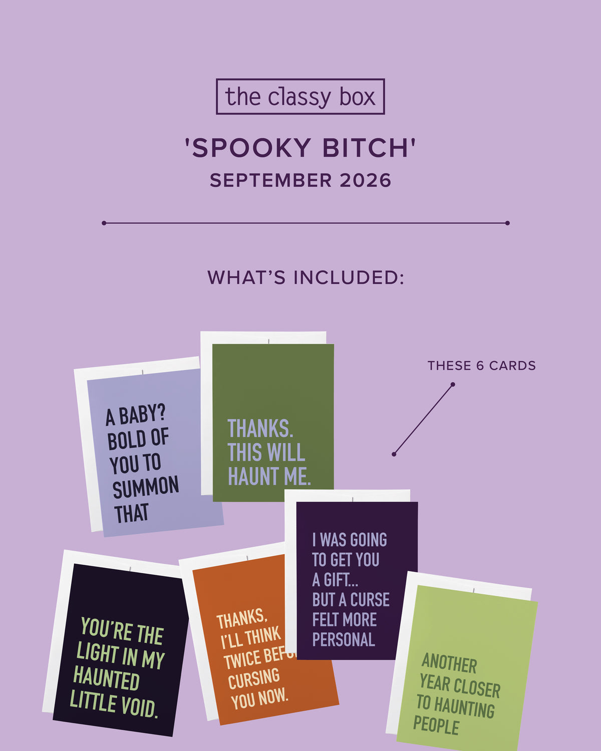 The Classy Box - Spooky Bitch