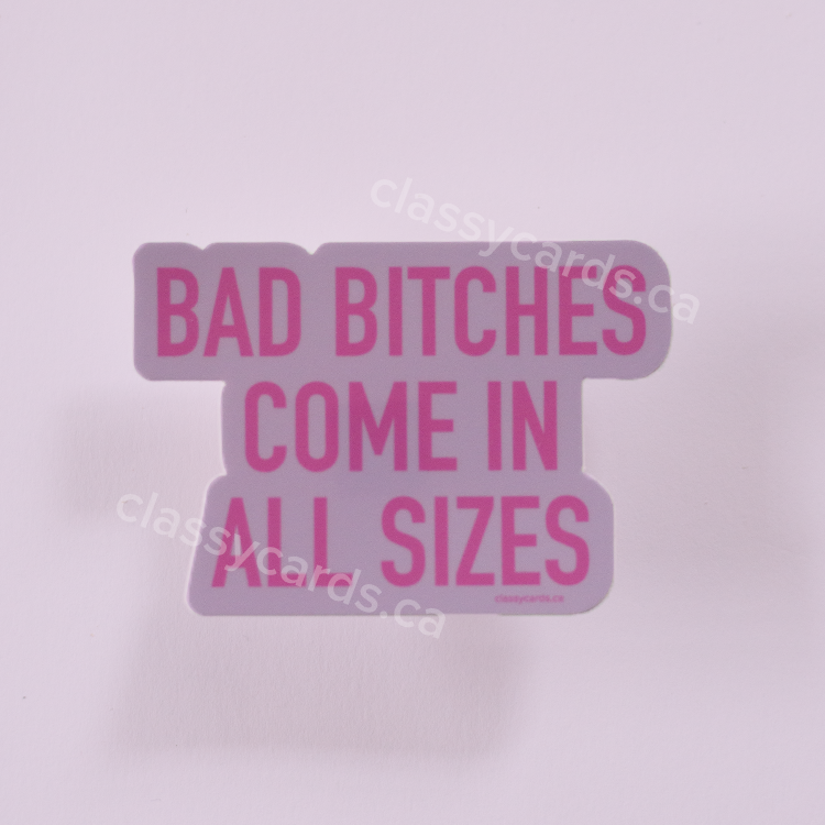 Bad Bitches Vinyl Sticker