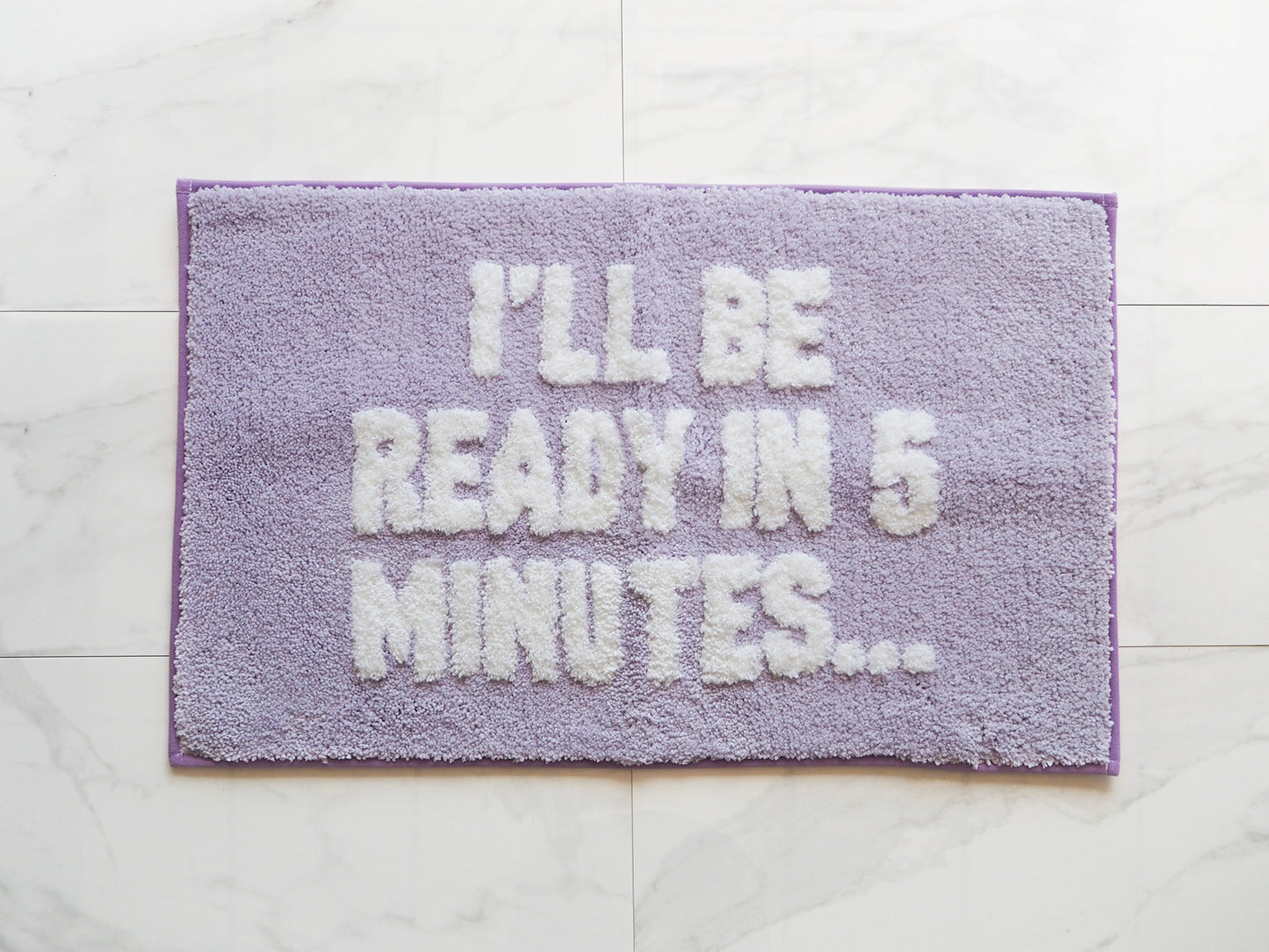 Ready in 5 Minutes Bath Mat