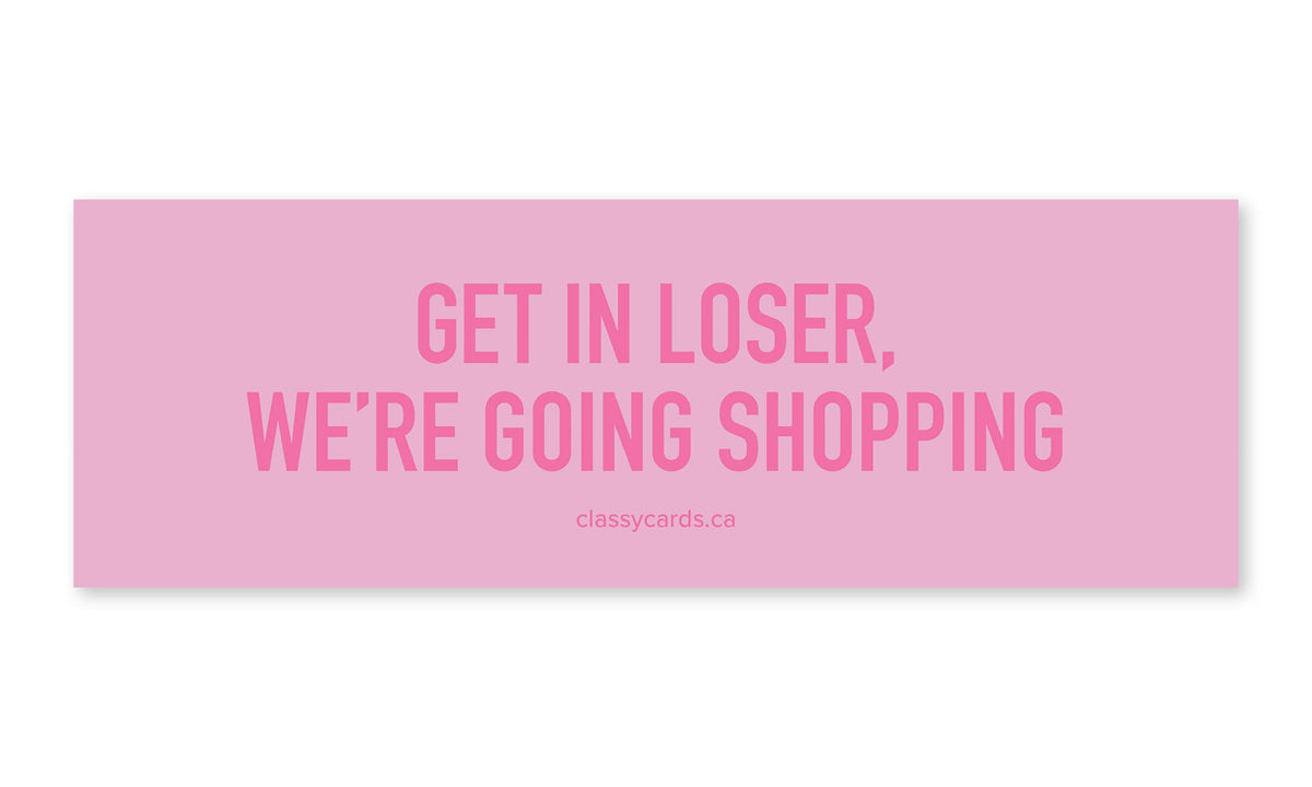 We're Going Shopping Car Magnet
