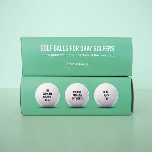 Golf Balls for Okay Golfers - 3 Golf Balls