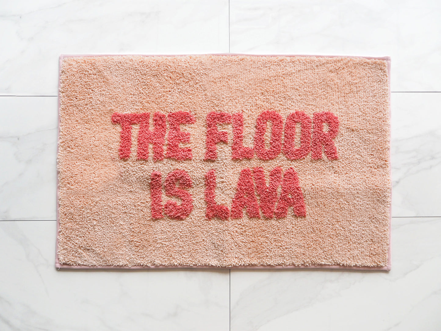 Floor is Lava Bath Mat