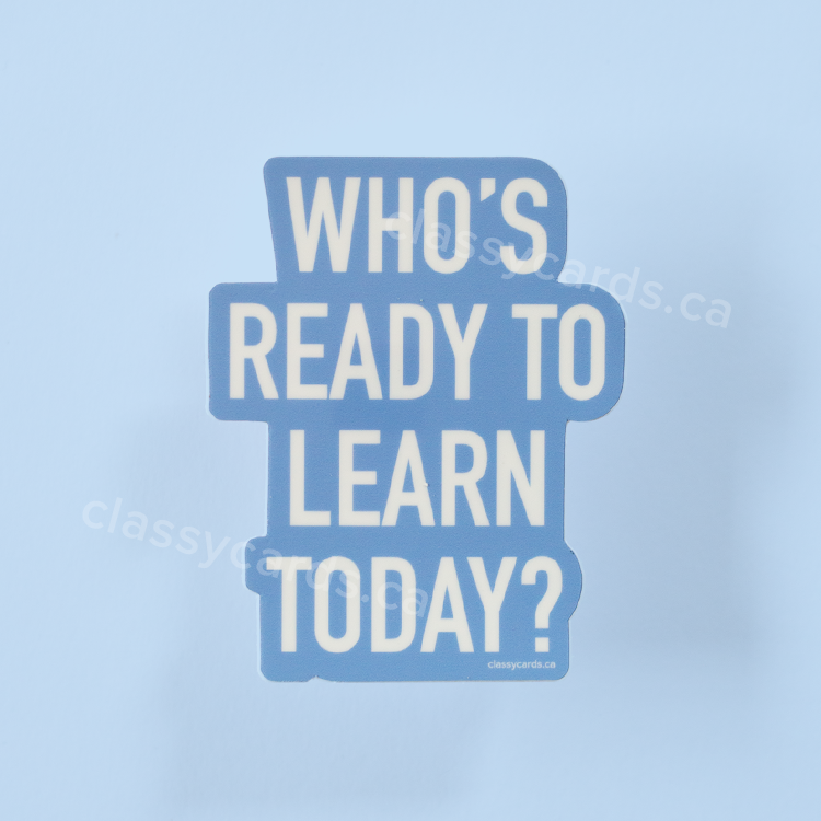 Learn Today Vinyl Sticker