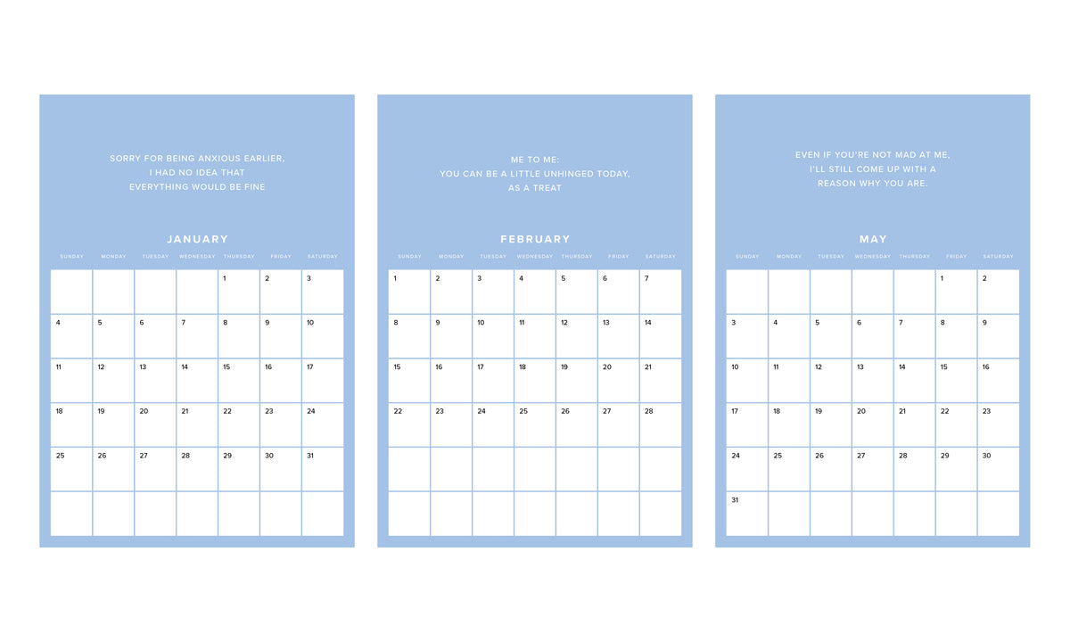 Mental Health is a Bitch 2026 Calendar