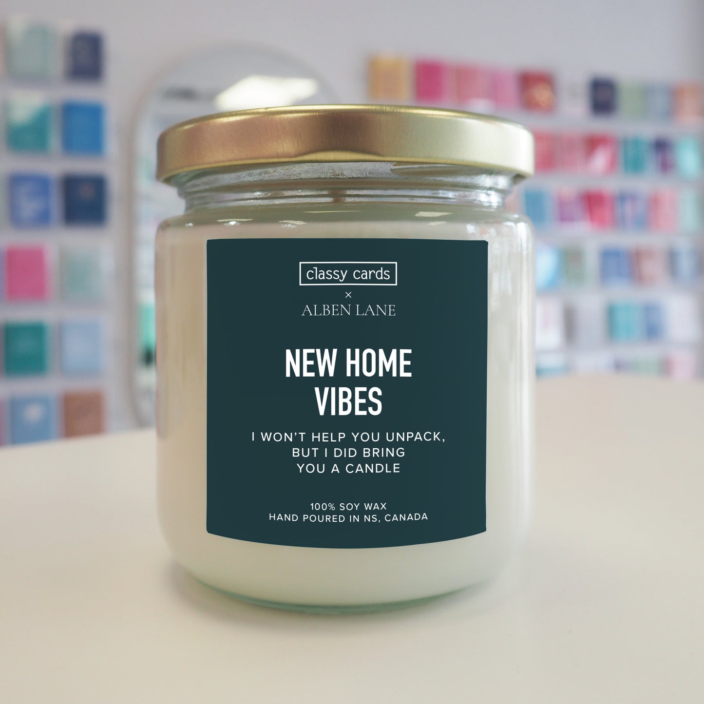New Home Candle