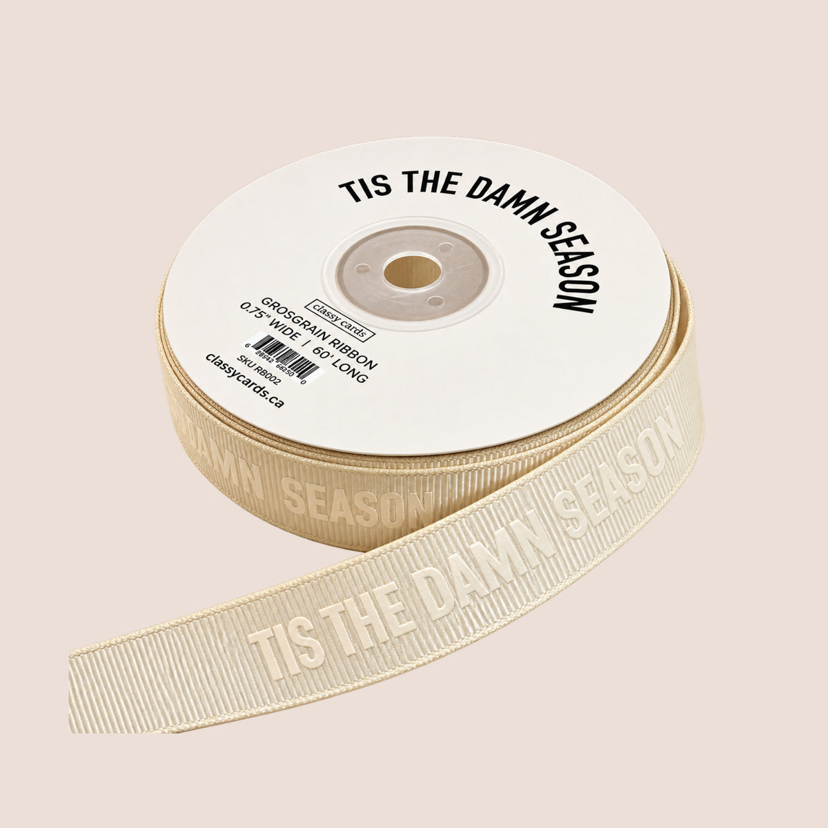 Tis the Damn Season Ribbon