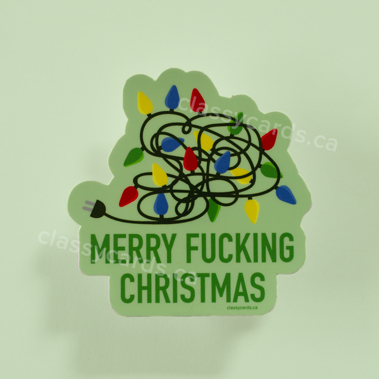 Tangled Lights Vinyl Sticker