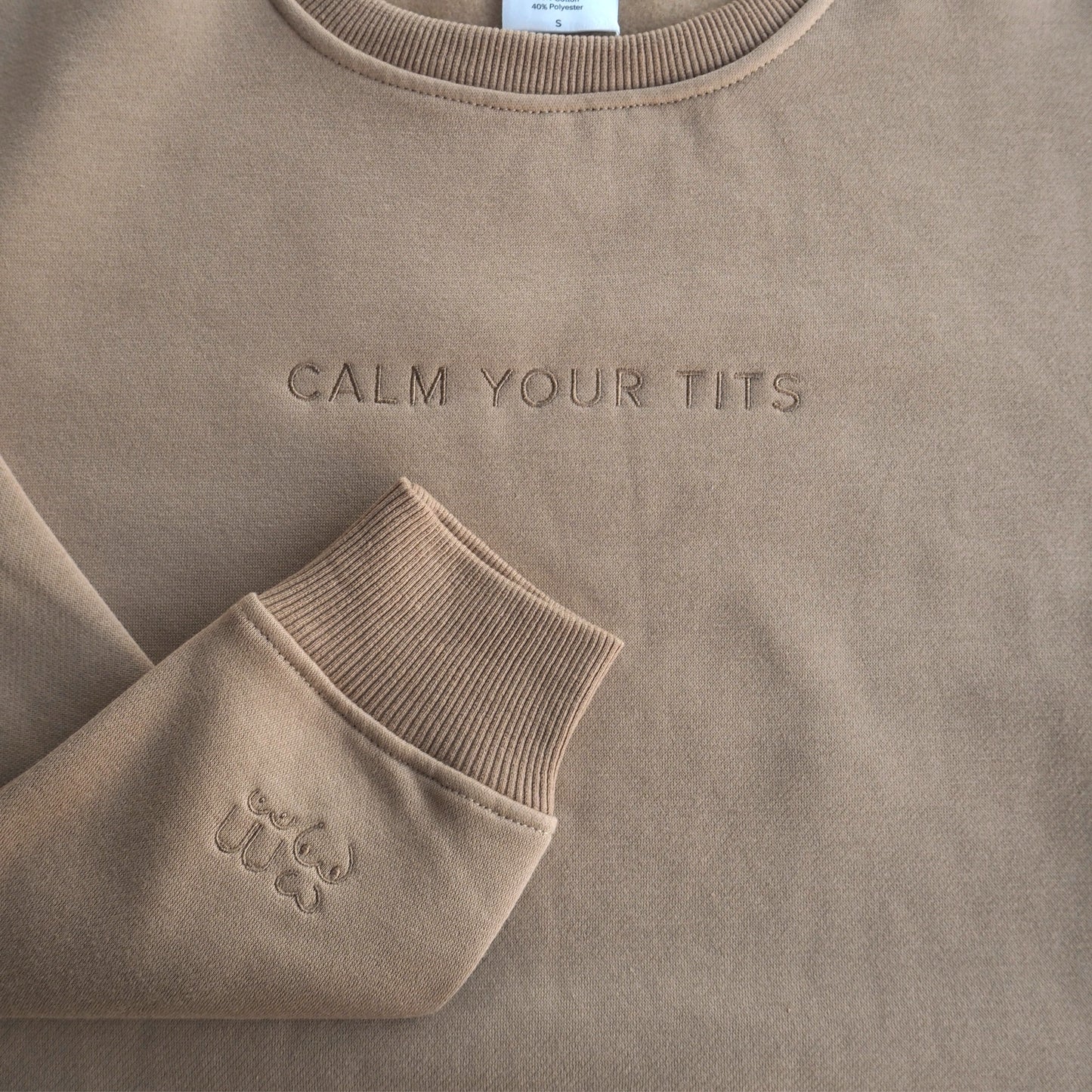 Calm Your Tits Crewneck
