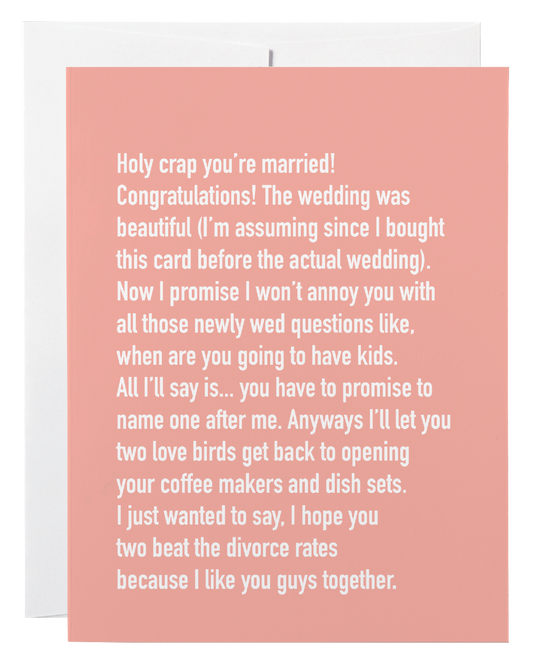 Wedding - Chatty Cathy Card