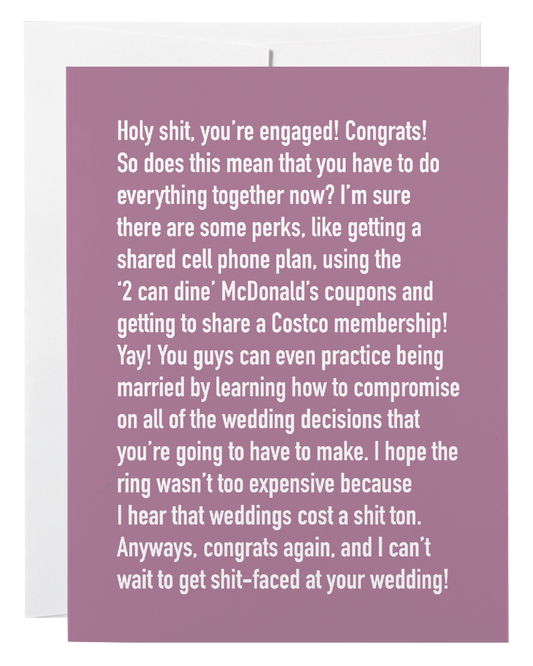 Engagement - Chatty Cathy Card