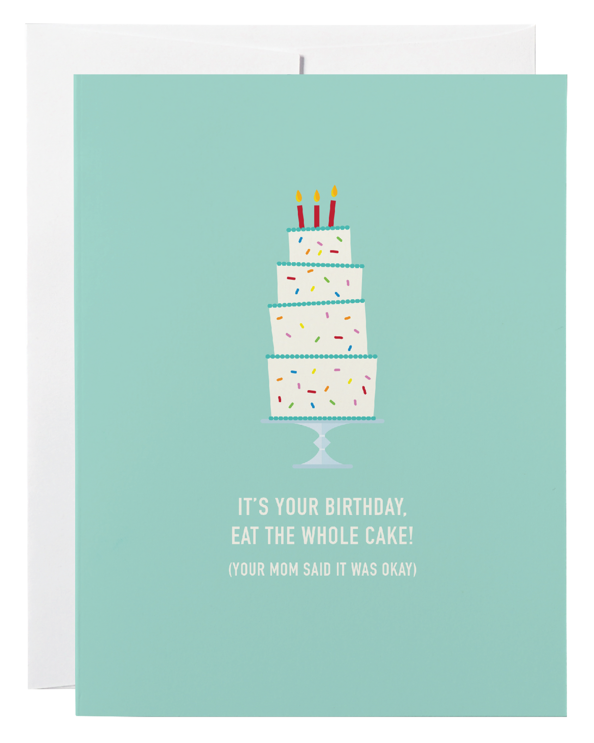 Tall Cake Card