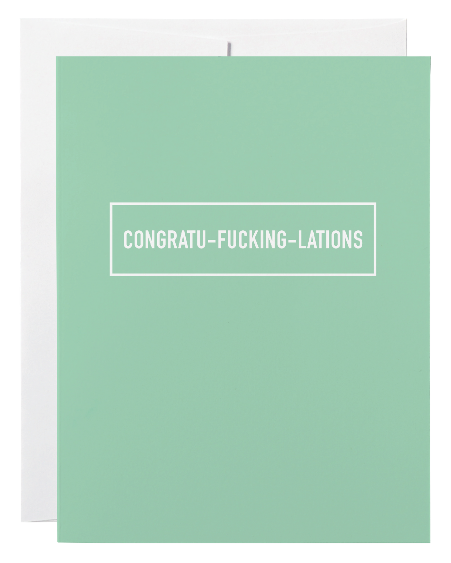 Congratu-fucking-lations Card