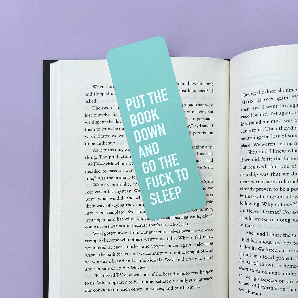 Calm Your Tits Bookmark