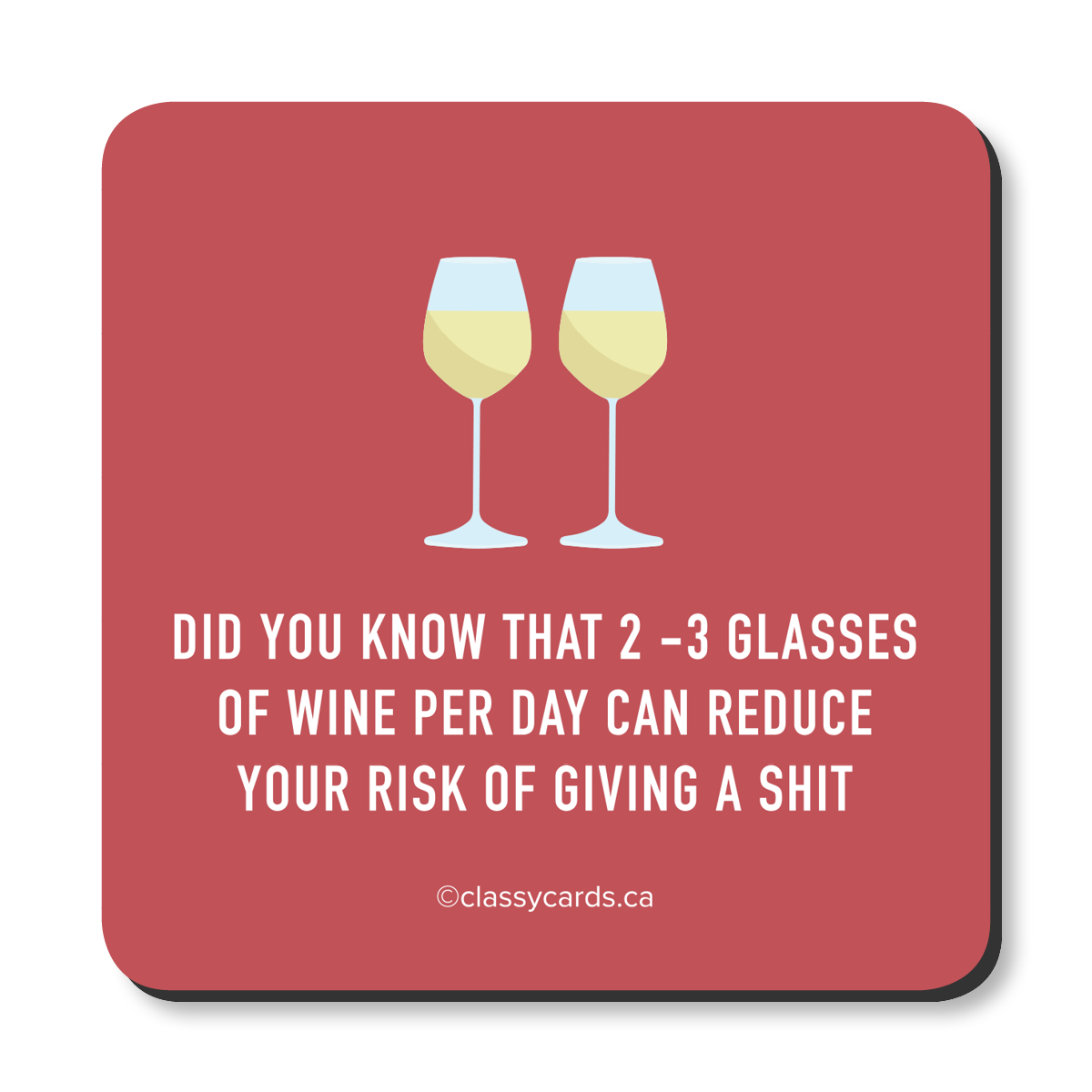 Giving a Shit Coaster