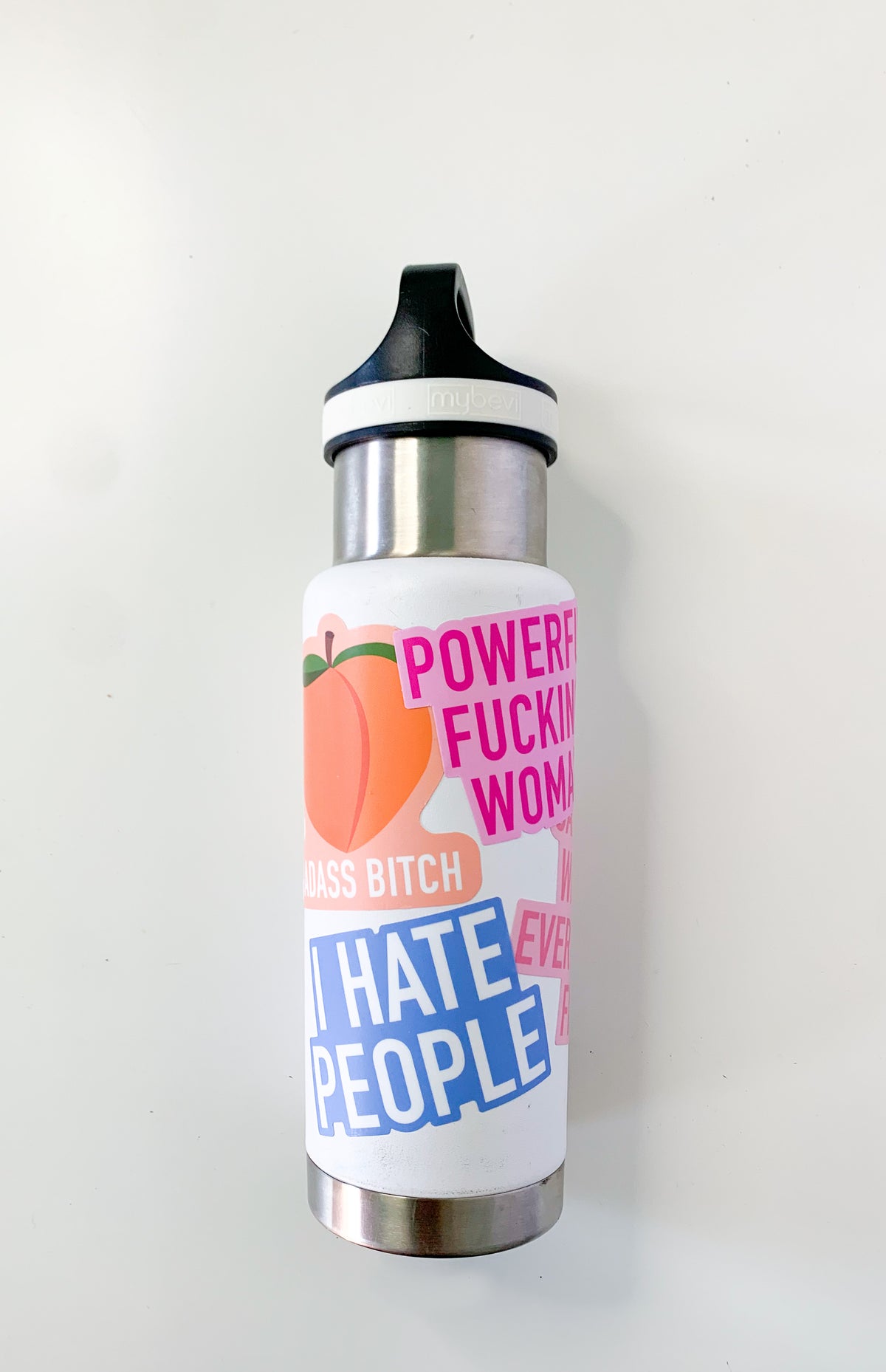 I Hate People Vinyl Sticker