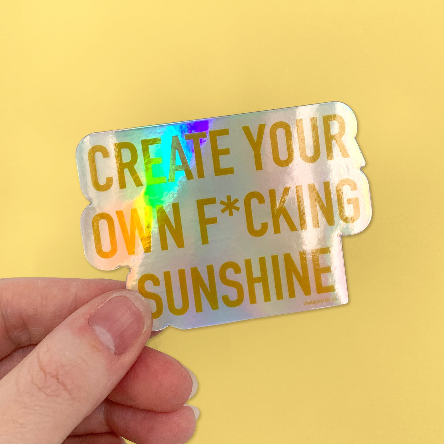 Sunshine Vinyl Sticker