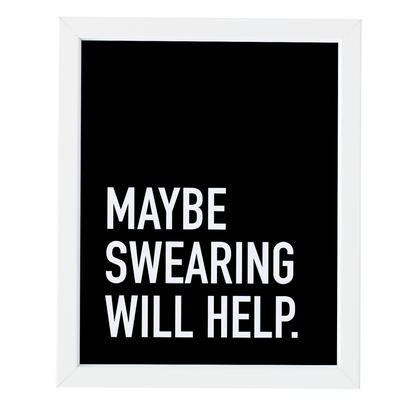 Maybe Will Help Art Print
