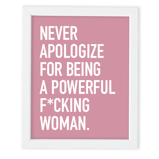 Powerful Woman Art Print