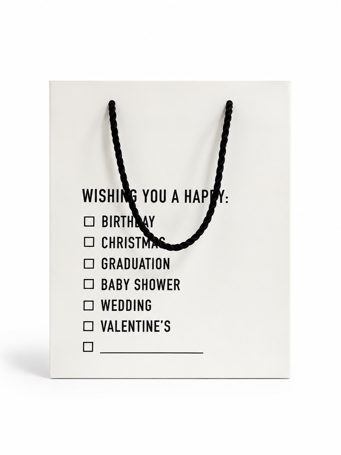 Checklist Gift Bag - Medium