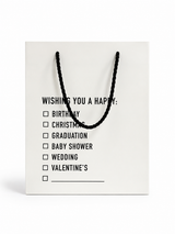 Checklist Gift Bag - Medium