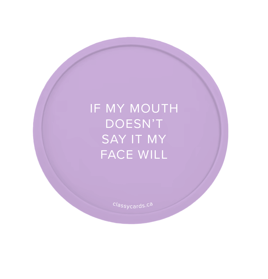 Mouth Says Coaster
