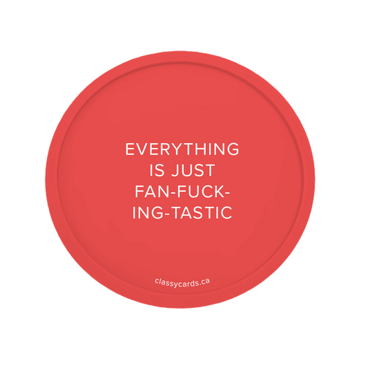 Fan-fucking-tastic Coaster