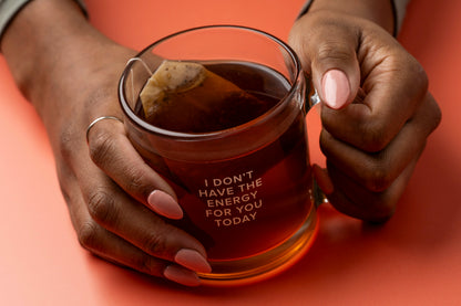 Energy Today Glass Mug