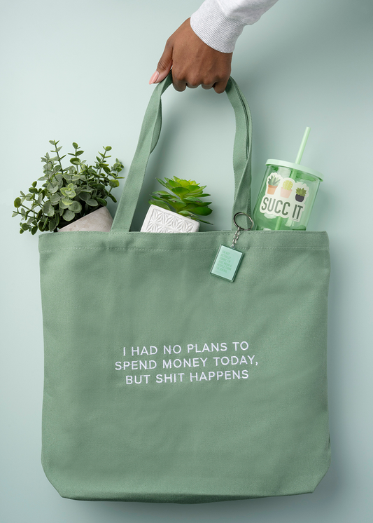 Spend Money Today Tote Bag