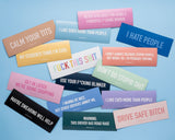 Tolerate Stupid People Car Magnet
