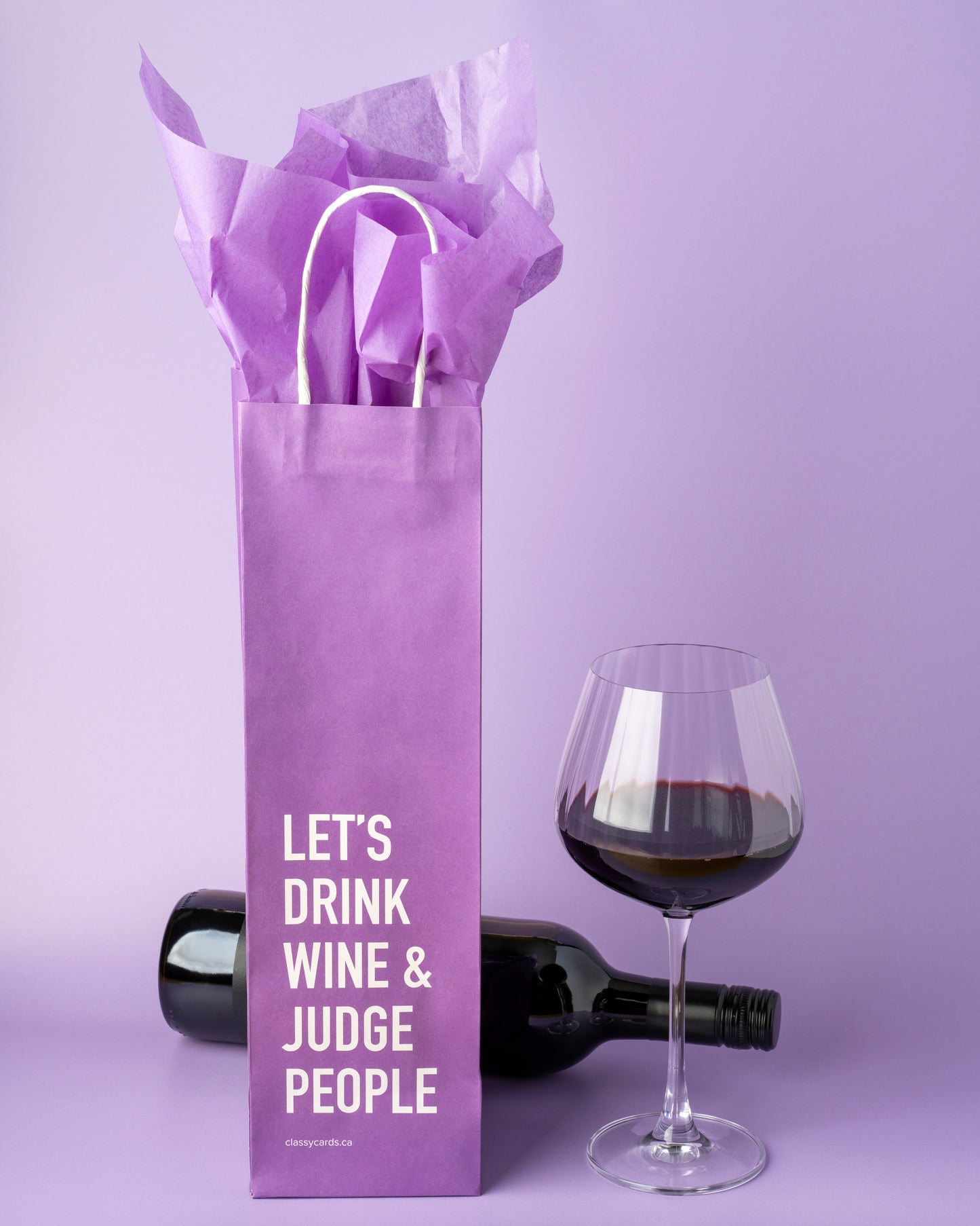 Judge People Wine Paper Bag