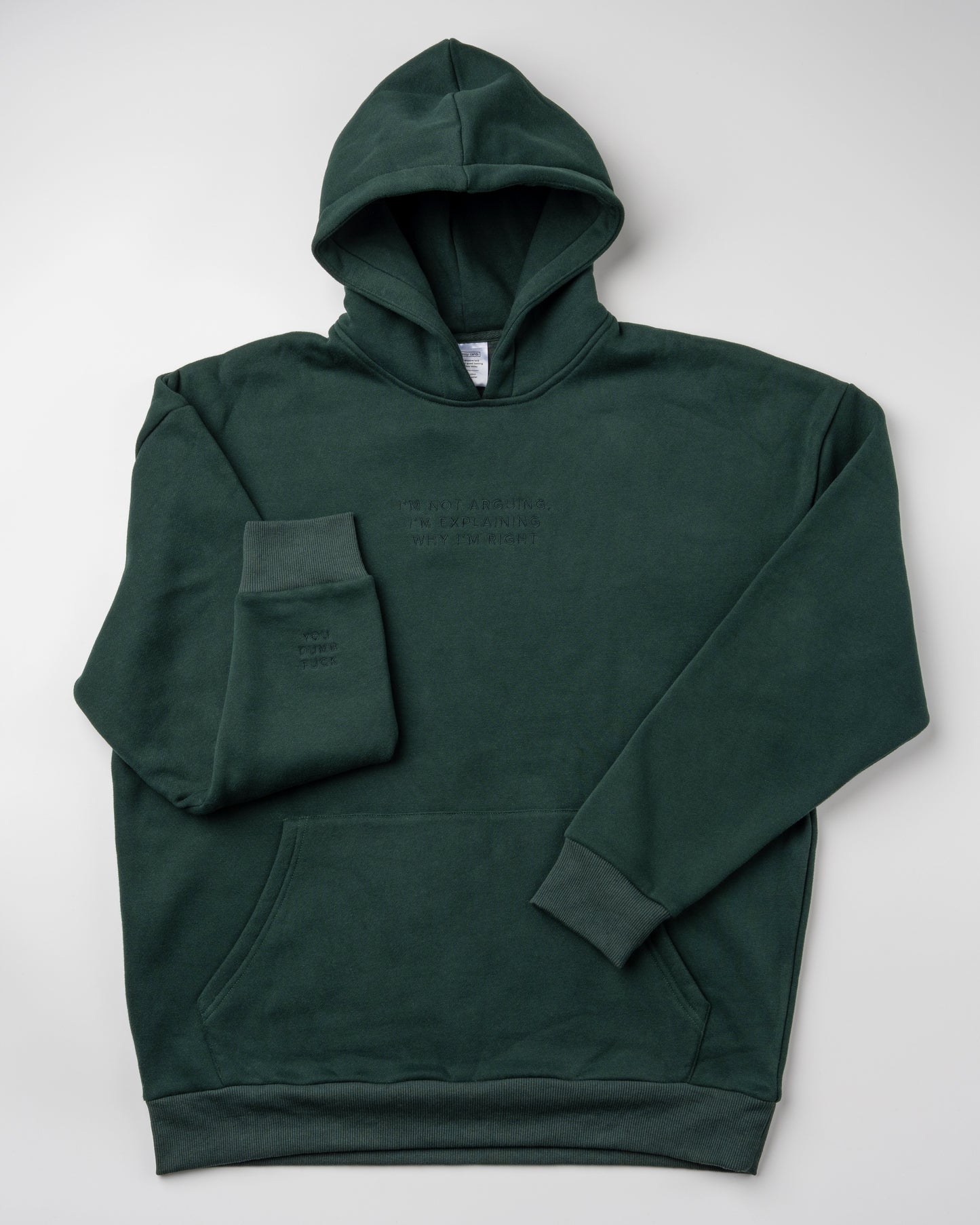 Not Arguing Hoodie