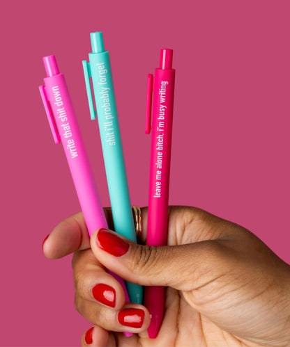 Excessive Note Taker Pens