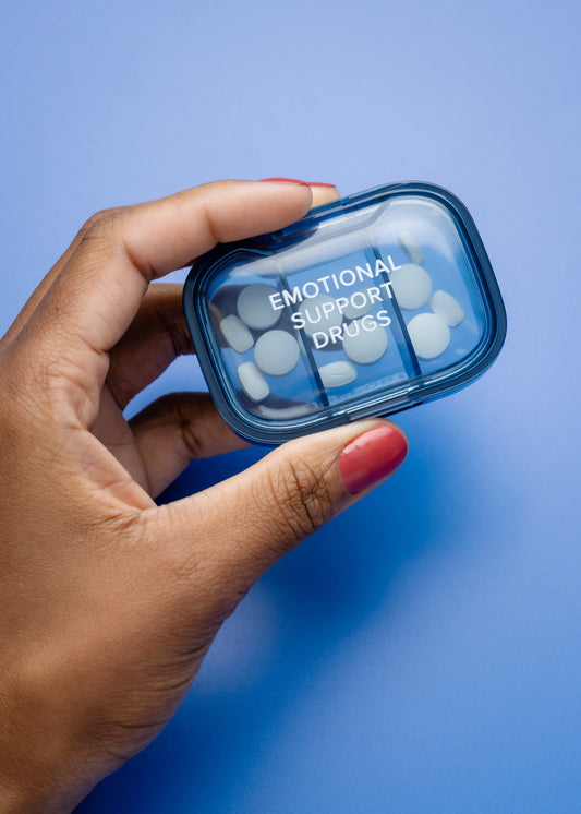 Emotional Support Drugs Pill Box