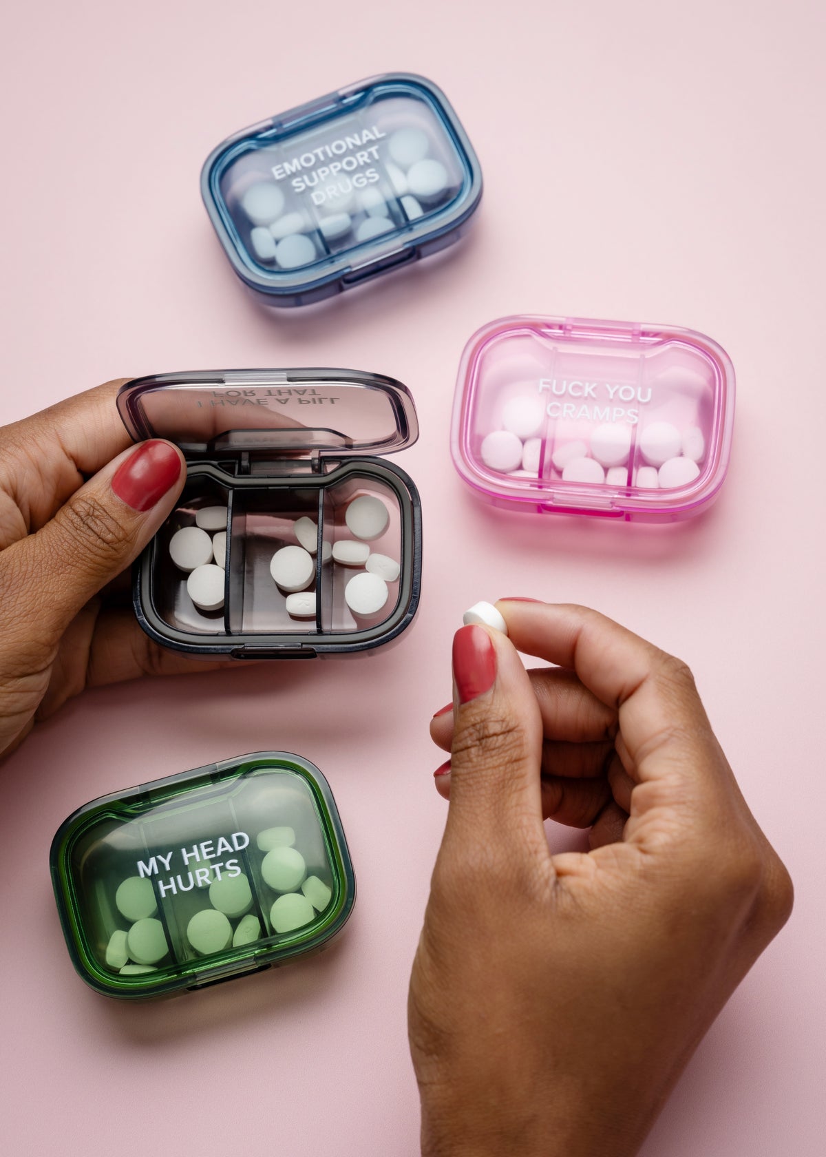 My Head Hurts Pill Box