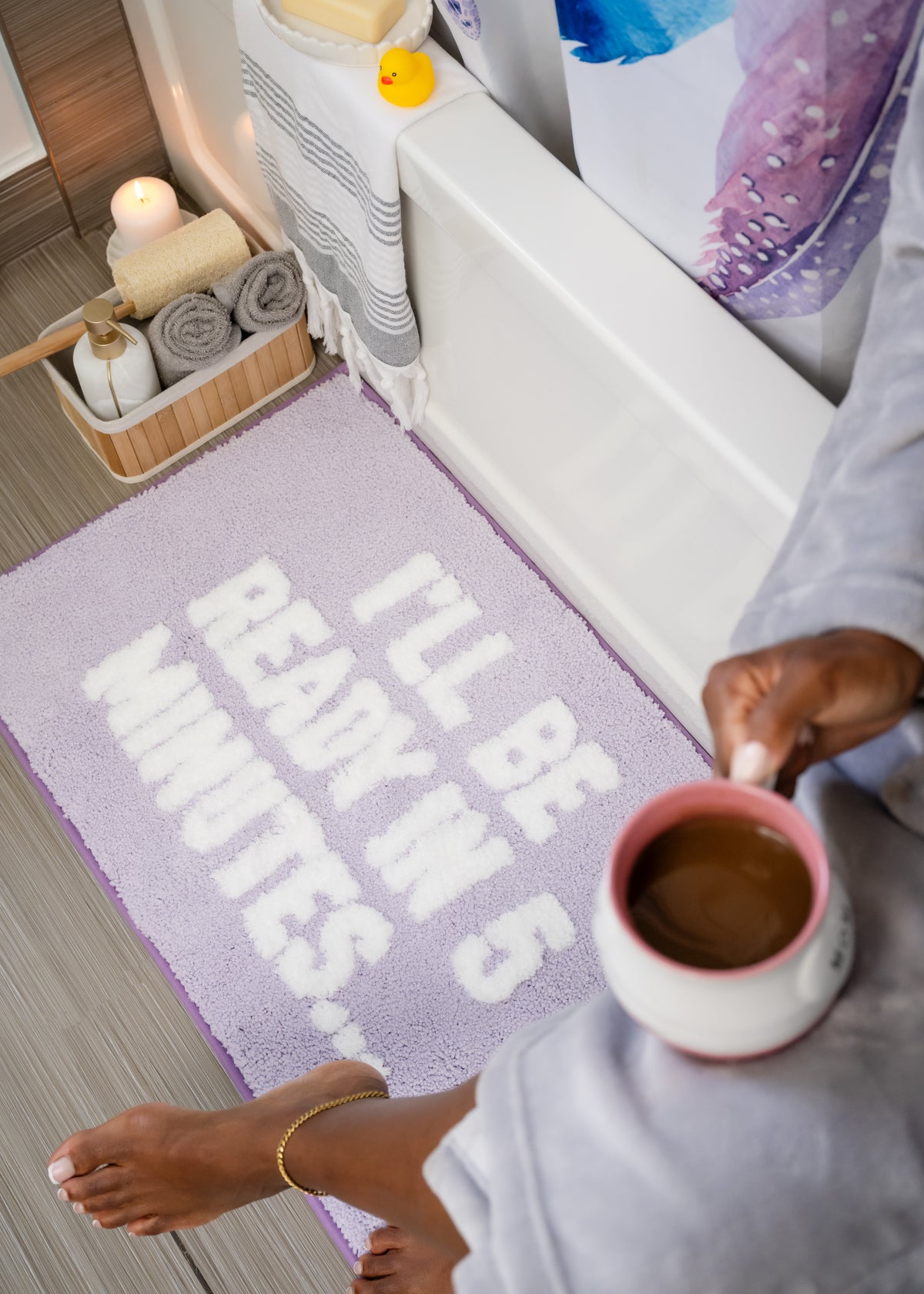 Ready in 5 Minutes Bath Mat