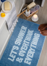 Overthink Everything Bath Mat