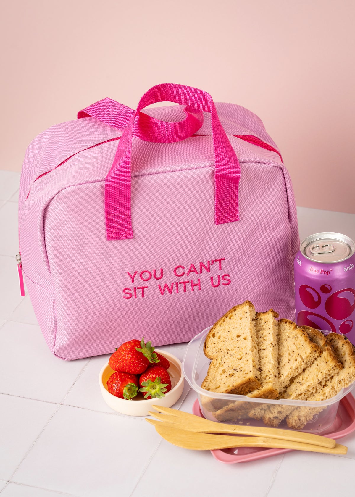 You Can't Sit With Us Insulated Snack Sack