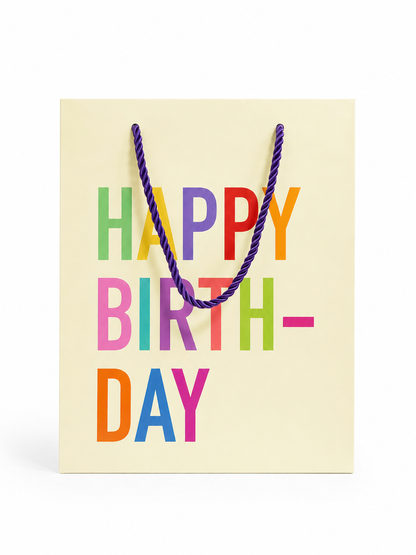Sprinkle Birthday Gift Bag - Medium