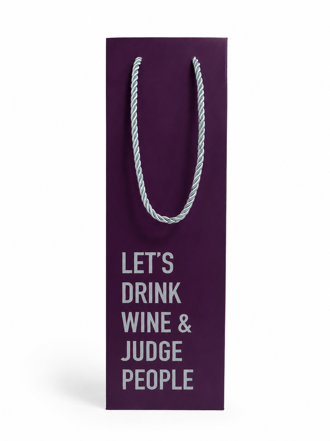 Drink Wine and Judge People Gift Bag - Wine
