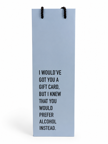 Prefer Alcohol Gift Bag - Wine