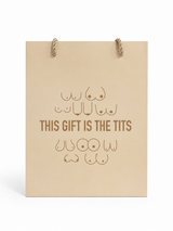 This Gift is the Tits Gift Bag - Medium