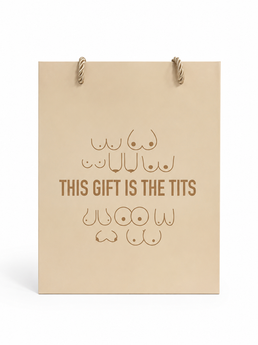 This Gift is the Tits Gift Bag - Medium